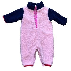 Hanna Andersson Faux Sherling One Piece Size 6-12mos